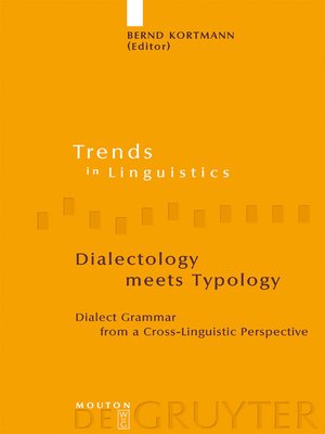 cover image of Dialectology meets Typology